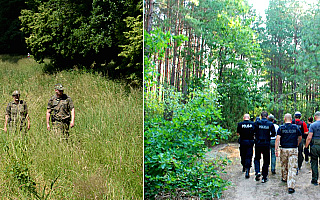Szczęśliwy finał poszukiwań grzybiarza, który zasłabł w lesie pod Bartoszycami. Wyczerpanego 60-latka znaleziono po kilku godzinach